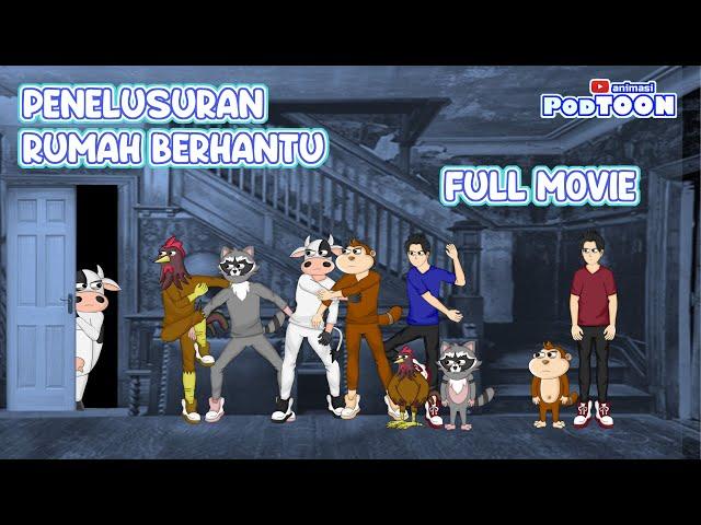 PENELUSURAN RUMAH BERHANTU FULL MOVIE - Animasi Podtoon