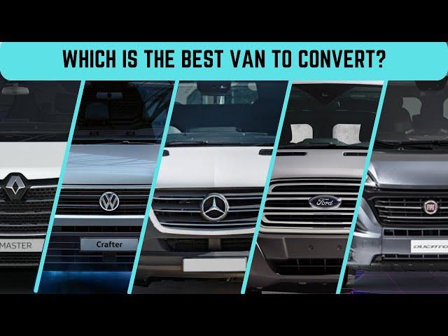 Comparing the best large vans | SPRINTER v CRAFTER v TRANSIT v BOXER v MASTER