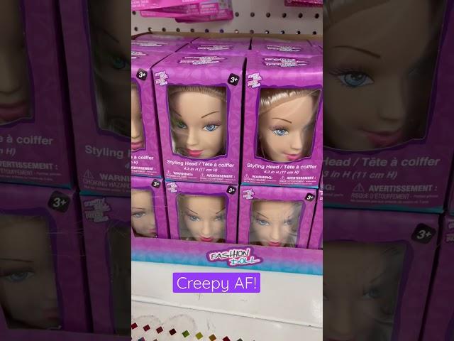 BARBIE HEAD IN A BOX watch this#shorts #creepy #barbiedoll #weird #fypシ #viral #strange #wtf #fy