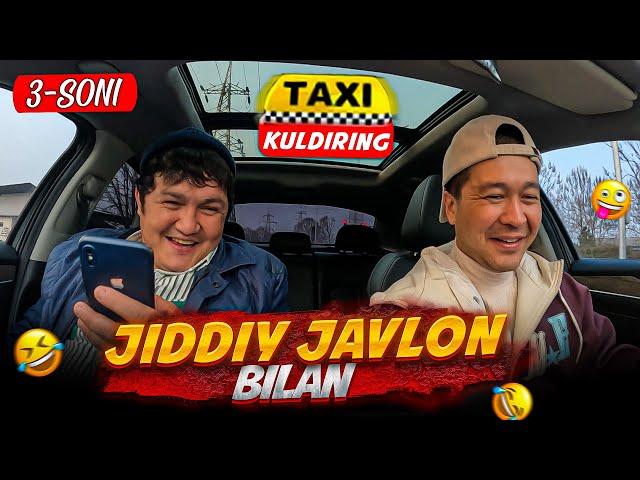 Taksida KULDIRING 3-soni Qvz aktyori jiddiy Javlon aka bilan bo'ldi