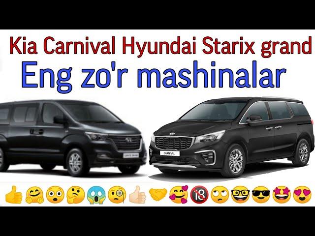 Kia Carnival va Hyundai Starex Grand 2021-yil 16-yanvar vodiy bozor