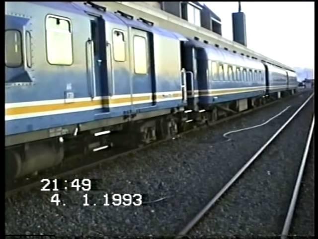 Southerner Train (arrivals and departures from Gore and Invercargill)