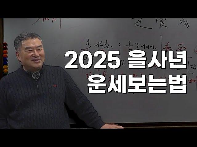 2025 을사년 운세보는법 2025년 신년운세 보기