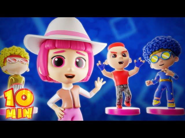 Trendy Lya-Lya and Trendy Cha-Cha, Chicky & Boom-Boom + MORE D Billions Kids Songs