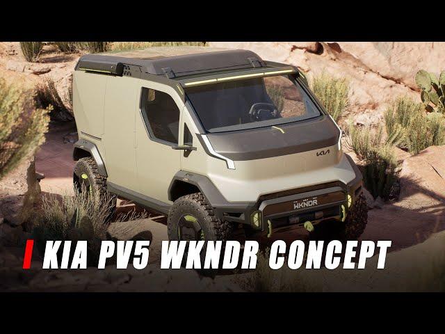 Kia PV5 Wkndr concept for SEMA