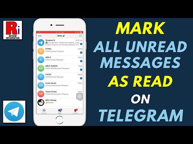 How to Mark All Unread Messages As Read At Once on Telegram