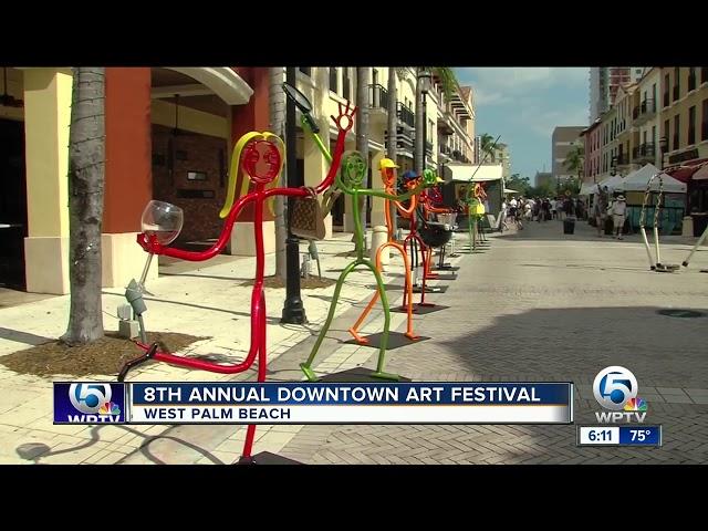 8th annual downtown Art Festival held in West Palm Beach