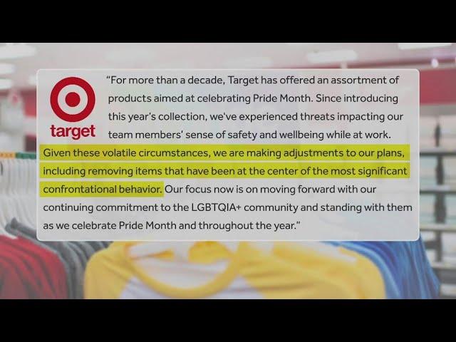 Target faces controversy over pride month products