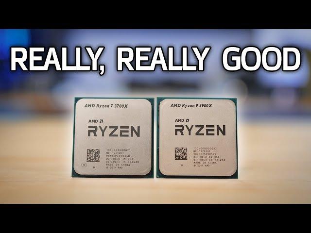 REALLY GOOD: My Ryzen 9 3900X and Ryzen 7 3700X Review and Benchmarks!