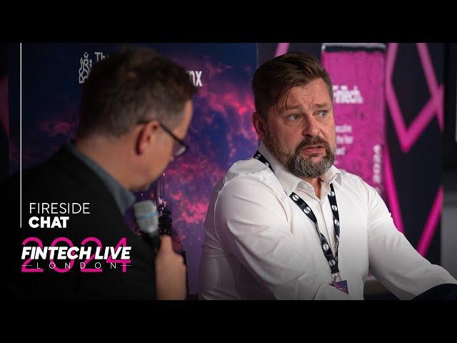 Marcin Glogowski from Marqeta on Embedding Financial Services at FinTech LIVE London 2024