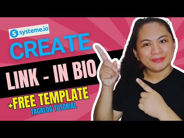 BEST LinkTree Alternative | How To Create your Link in Bio on Systeme.io (Tagalog Tutorial)