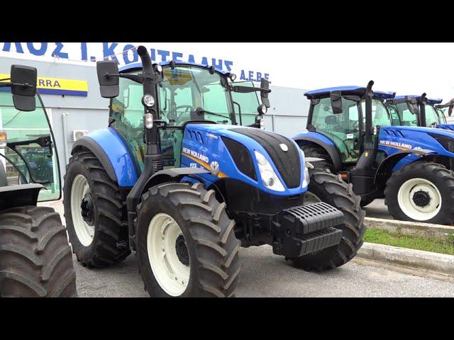 NEW HOLLAND T5.100 tractor internal external review 2022