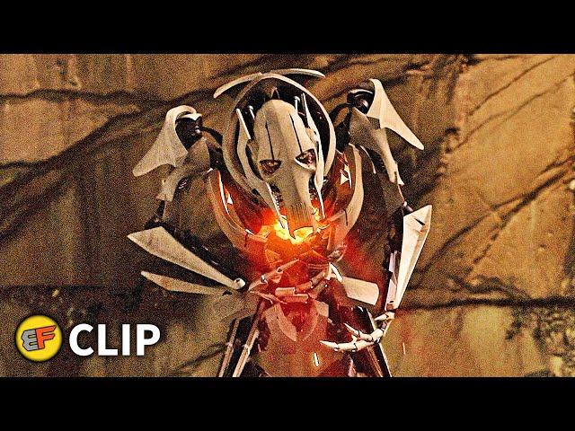 Obi-Wan vs General Grievous - "So Uncivilized" | Star Wars Revenge of the Sith 2005 Movie Clip HD 4K