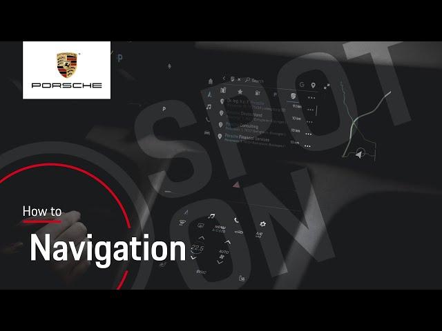 How to use the Porsche Navigation System | Tutorial | Spot On