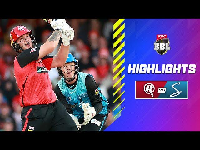 Melbourne Renegades v Adelaide Strikers Match Highlights | #BBL14