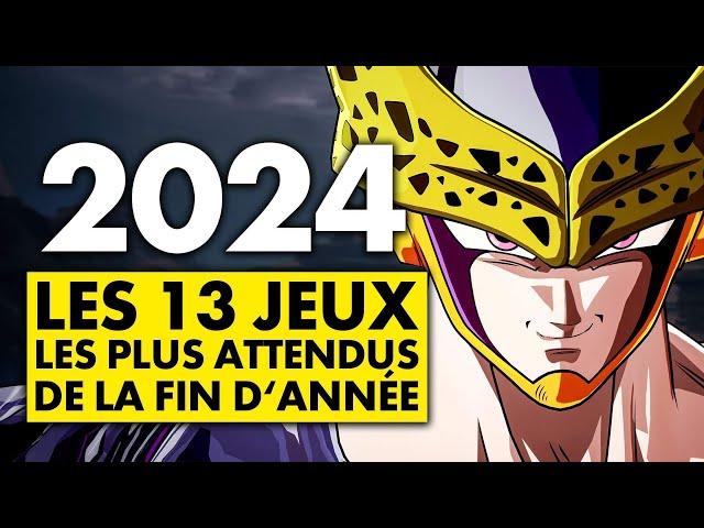 Les 13 JEUX les PLUS ATTENDUS de la fin 2024 ! Du très très LOURD à venir 