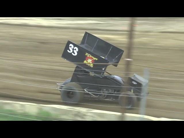 Winged Sprints Heat 1 at Thunder Valley Speedway August 17, 2024