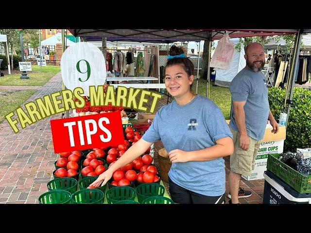 Farmers Market Tips & Tricks - Episode 018 - How To Be Successful At YOUR Market