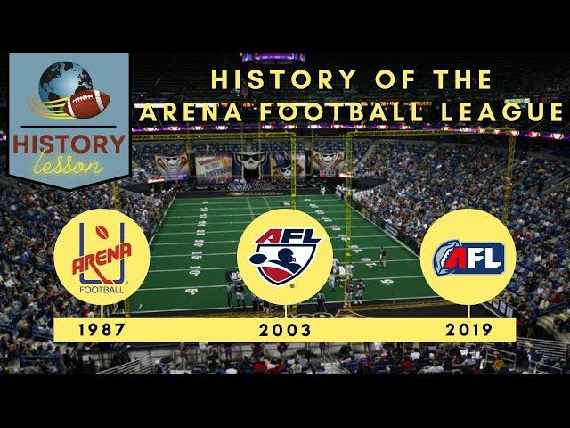 HISTORY LESSON | "HISTORY OF THE ARENA FOOTBALL LEAGUE"