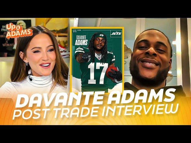 Davante Adams on Jets Trade, Being Ready for Steelers, Reuniting with Rodgers, & New Opportunities