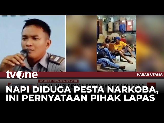 Viral Warga Binaan Lapas Tanjung Raja Ogan Ilir Sumsel Diduga Pesta Narkoba, Ini Kata Pegawai Lapas