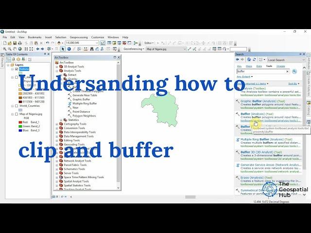 Geoprocessing in ArcMap