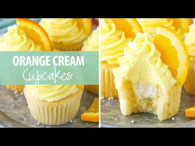 Orange Cream Cupcakes