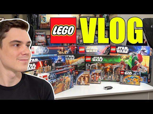 Finding 2022 LEGO SETS EARLY! Building LEGO BOBA FETT SETS & Christmas! (MandR Vlog)