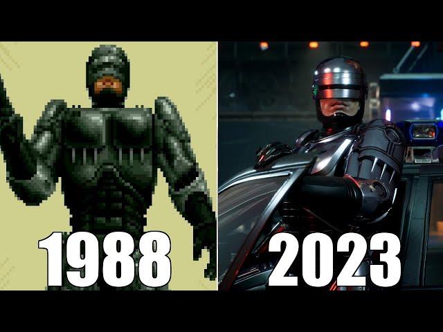 Evolution of RoboCop Games [1988-2023]