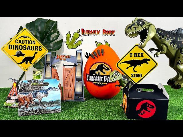 Mystery LEGO Dinosaurs Jurassic Park Filling Big Egg/ easy craft ideas