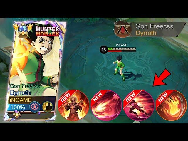 DYRROTH NEW HUNTER X HUNTER SKIN IS HERE! (BEST SKIN EVER) + TIPS TO GET THIS SKIN