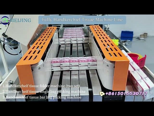 High efficient fully handkercheif tissue paper production machine line for Pocket Tissue machines