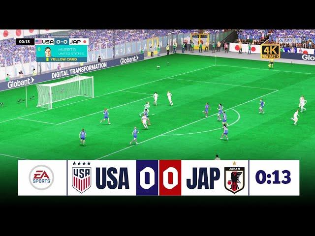 FIFA 23 - USA vs. JAPAN - June 17, 2025 - FIFA Women's World Cup 2023 - PS5 Gameplay [4K]