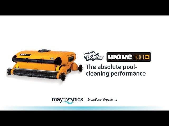 Maytronics Wave 300 XL robotic pool cleaner top features