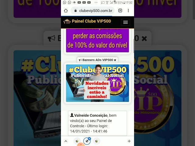 Adicionando AR Anúncio Remunerado pra receber Cashback #ClubeVIP500