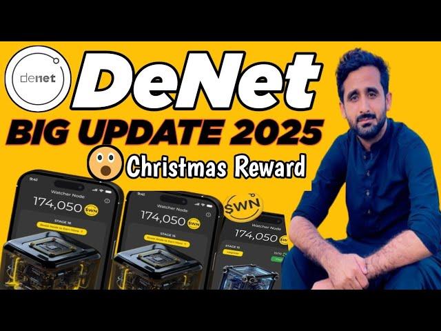 Denet airdrop Big Reward  | DeNet Christmas- Peaq Token Reward airdrop 2025