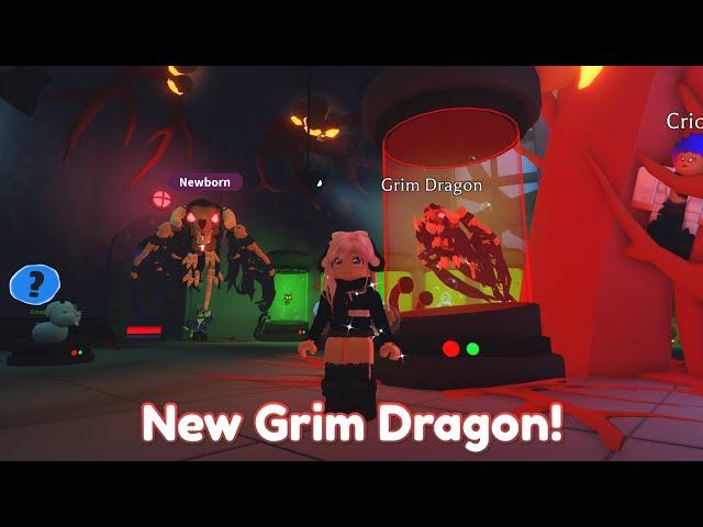 NEW GRIM DRAGON! Let's Explore The 2024 HALLOWEEN EVENT Together in Adopt Me! ‍️🪦