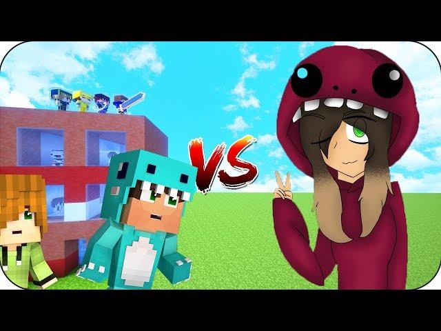 COLEGIO de BEBES VS BEBE MORA  MINECRAFT BEBE MILO y VITA MINI JUEGO