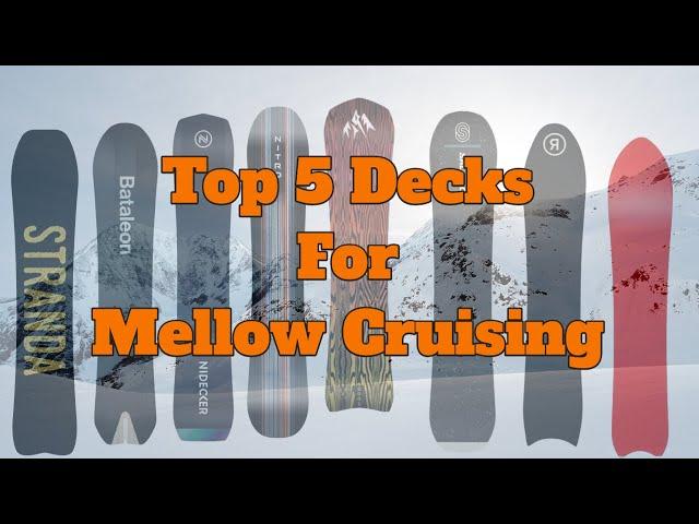 The Top 5 Cruisey Carver Snowboards of 2025