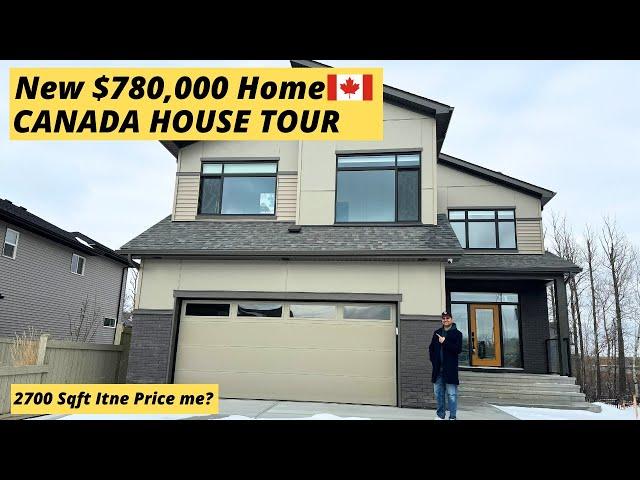 New $780K HOUSE IN CANADA  | 2700 SQFT HOUSE TOUR VLOG| Complete House Tour | Canada Home Tour