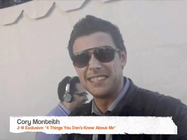 J-14 Exclusive: 4 Things You Don't Know About Cory Monteith