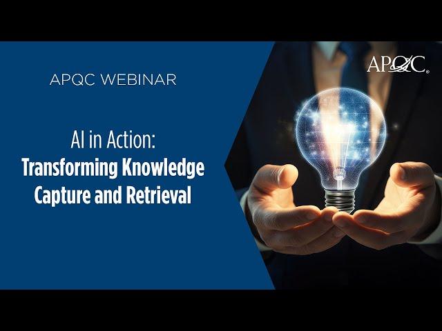AI in Action: Transforming Knowledge Capture and Retrieval