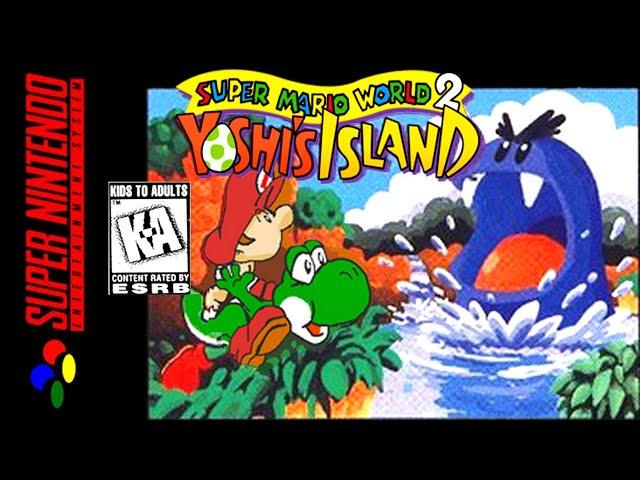 [Longplay] SNES - Super Mario World 2: Yoshi's Island [100%] (HD, 60FPS)