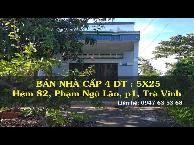 Bán nhà cấp 4 tại phường 1 Trà Vinh | Nhà đất Trà Vinh 