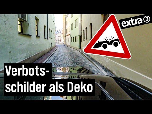 Realer Irrsinn: Verrückte Einbahnstraße in Landshut | extra 3 Spezial: Der reale Irrsinn | NDR