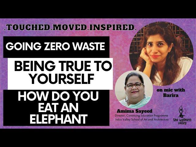 Touched.Moved.Inspired -004 with Amima Sayeed | On Mic with Barira | The Wellness Valley