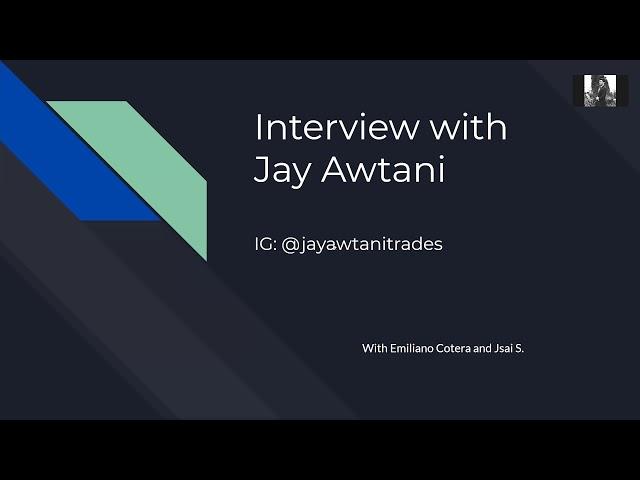 Interview with Jay Awtani Journey from 3000$ to over 6 Figures!