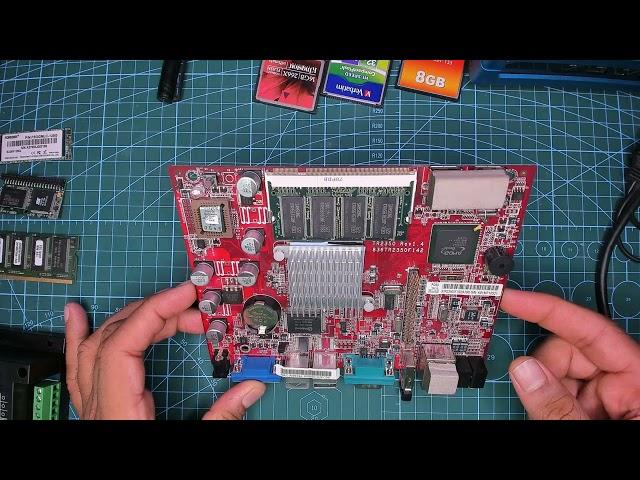 TR2350 AMD Geode GX SBC | FreeDOS, Debian, Windows 98 and Windows 2000