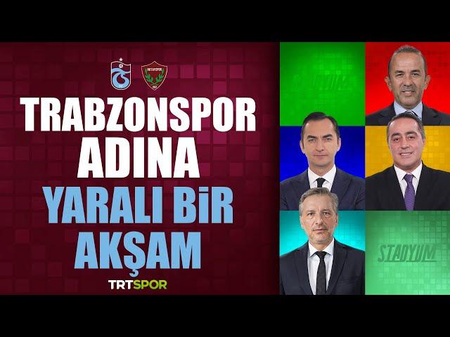 "Trabzonspor camiası adına yaralı bir akşam oldu" | Trabzonspor 1-2 Hatayspor | Stadyum