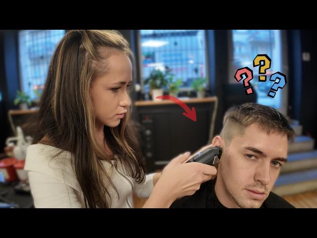 Ukrainian Barber Full Service - ASMR Haircut, Shave, Face Mask & More